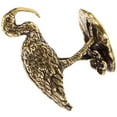thumbnail image 4 of SEWCHICS Miniature -Billed Crane Ornament, Golden Brass, Modern Style Decorative Figurine, 4.7 x 1.3 x 0.9 Inches, 1 Set, 4 of 8