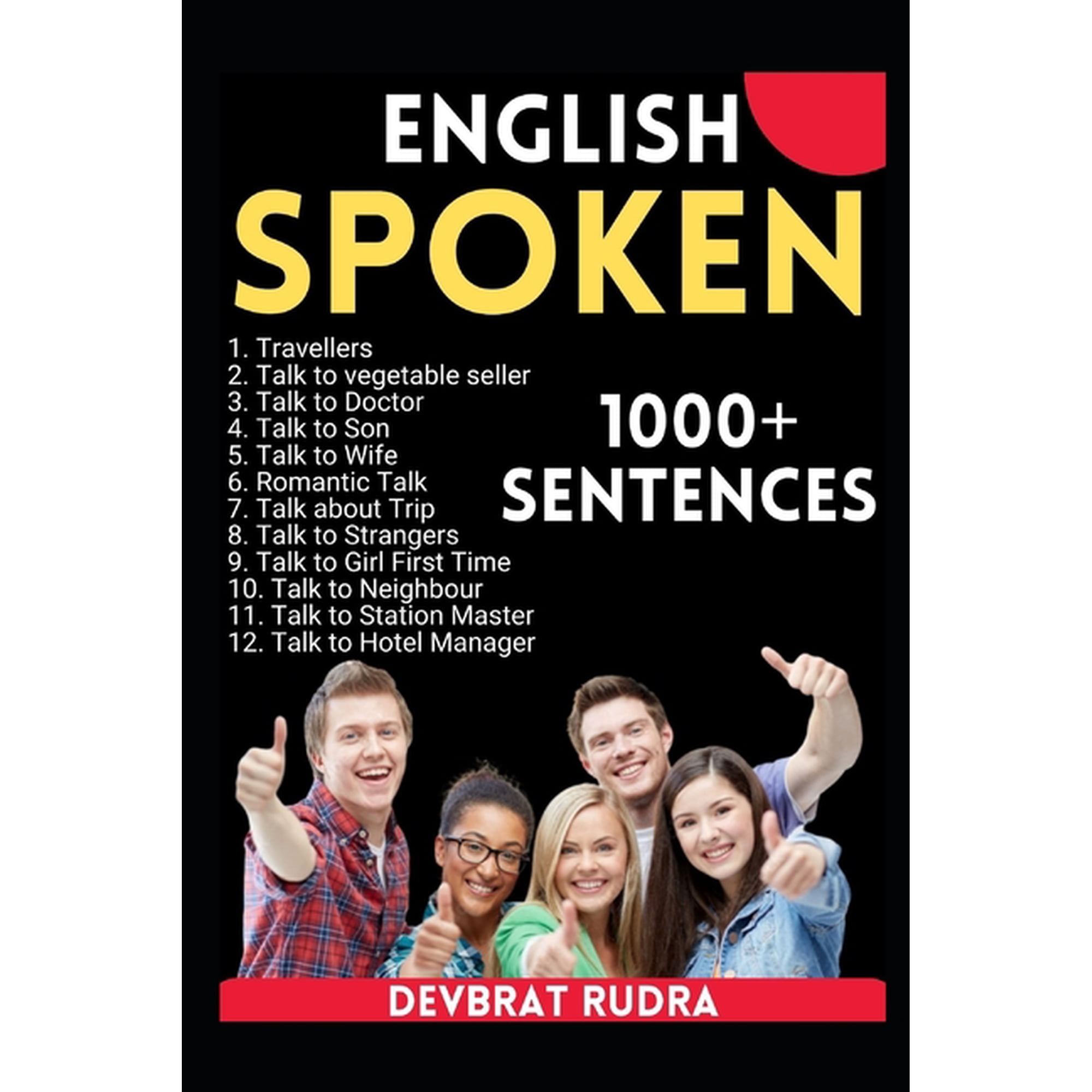 1000+ Daily Use English Hindi Sentences (For Travellers), (Paperback)