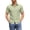 Light Green, variant on IWRICH Mens Cuban Guayabera Shirt Short Sleeve Button down Shirts Summer Beach Vacation Shirts White XL