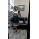 thumbnail image 4 of Vestido tradicional alemán a cuadros de alta calidad, traje Dirndl de Oktoberfest, traje para mujeres adultas, fiesta de lujo de Halloween, 4 of 4