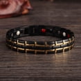 thumbnail image 1 of Pulsera De Terapia, Pulsera De Acero De Titanio, Pulsera De Terapia Magnética, Pulsera Deportiva Antifatiga Para Hombres Y Mujeres ZAQW Bracelet, 1 of 8