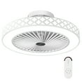 thumbnail image 1 of Gymax Ceiling Fan w/ Lights & Remote 3000-6500K Modern Flush Mount LED Fan Light, 1 of 10