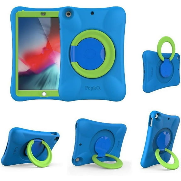 NLR kids eva case for iPad,multi-direction stand, compatible with 10.2-inch iPad 2021/2020/2019 (9th/8th/7th G)