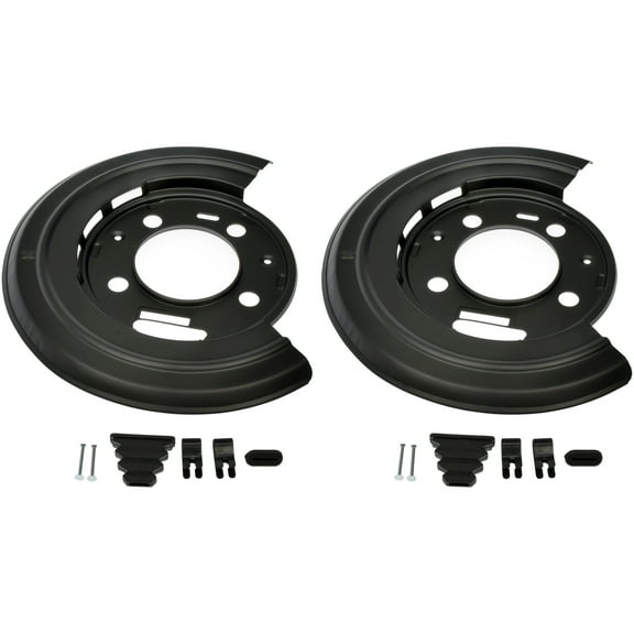Dorman 924-212 Brake Backing Plate for Specific Ford Models, Black Fits select: 1999-2010 FORD F250, 2013-2015 FORD F350