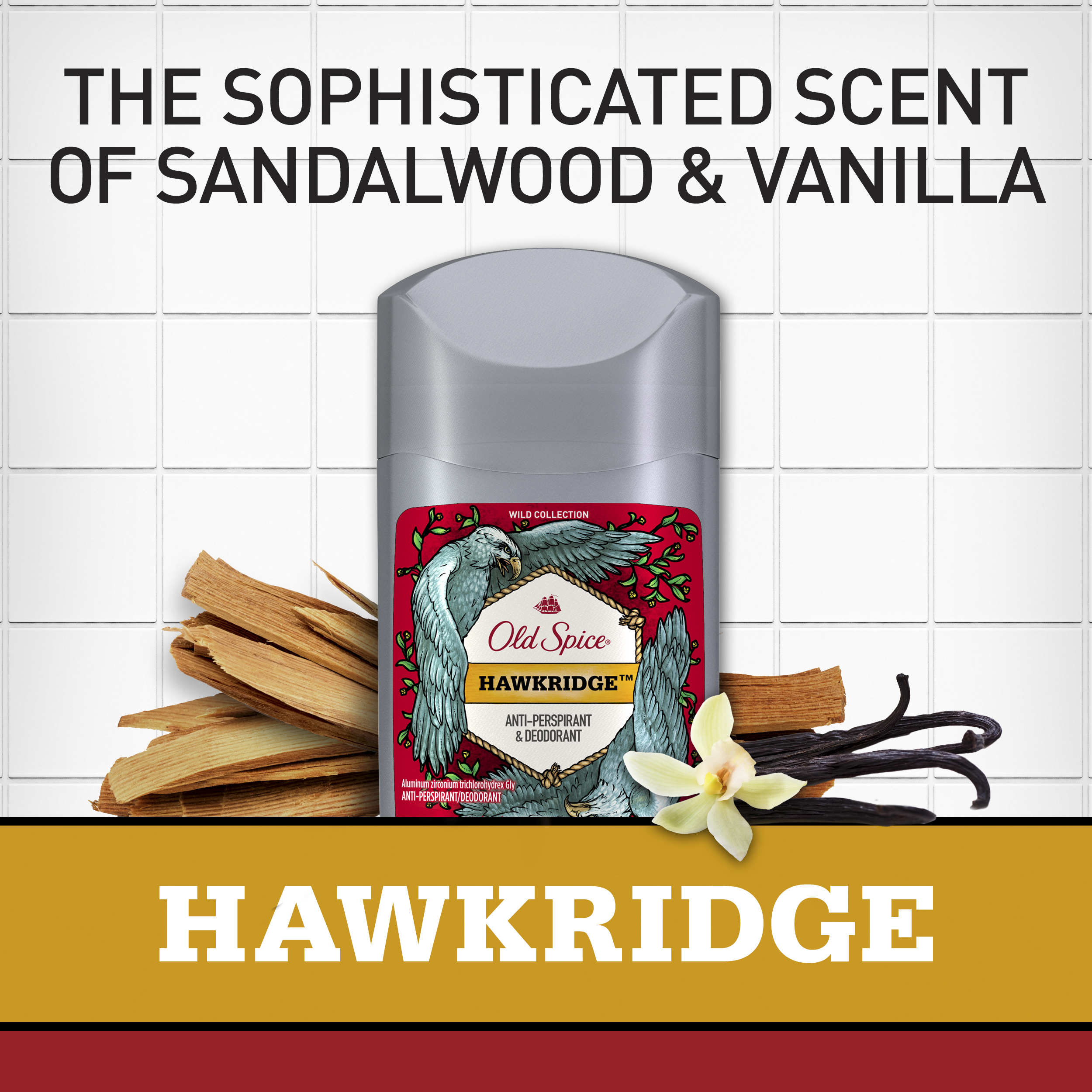 Old Spice Wild Hawkridge Scent Invisible Solid Antiperspirant and Deodorant for Men, 2.6 oz - image 2 of 8