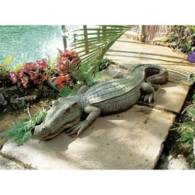 Design Toscano 32 Ft Exotic Tropical Crocodile Alligator Home Garden Statue Sculpture Xoticbrands Walmart Com Walmart Com - twin beds for kids interior crocodile alligator roblox id