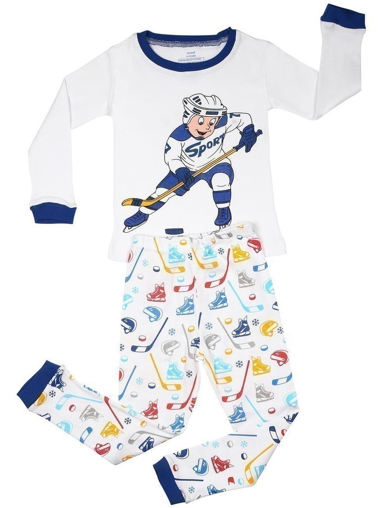 Hockey pajamas boy sale