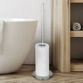 thumbnail image 4 of Yibooy Freestanding Toilet Paper Holder Acrylic Toilet Tissue Roll Stand for Bathroom, 4 of 8