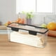 thumbnail image 4 of Fiudx Caja de Almacenamiento, Recipiente Hermético Versátil de Grado Alimenticio, Mantiene Los Fideos Frescos, Organiza Hierbas y Ajo, Esencial En La Cocina, Ideal para Cocineros Caseros, Diseño de F, 4 of 5
