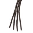 thumbnail image 3 of INSPIRE CHIC Unisex Round Rope Braided Waxed Shoelaces for Casual Dress Boots Shoes Coffee Color 70 cm/27.5', 3 of 4
