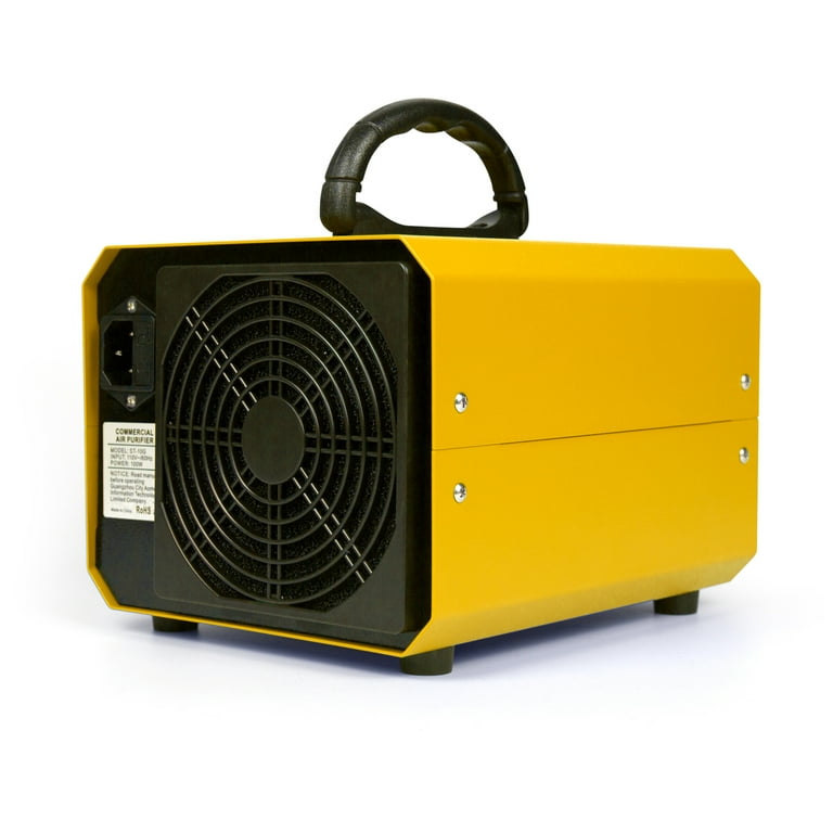 Ziss 10000mg Ozone Generator Pro Air Purifier Mold Mildew Machine Home Office Yellow