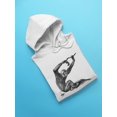 thumbnail image 3 of Agile Gibbon Sketch Hoodie Men -Image by Shutterstock, Male 3X-Large, 3 of 4
