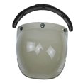 thumbnail image 4 of thinsony Open Face Helmet Visor Motorcycle Helmet Bubble Visor PC Lens Light brown2, 4 of 8