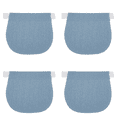 thumbnail image 1 of Embarazo Elástico Ajustable Pantalones Botón Extender (Azul, 1 of 5