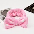 thumbnail image 3 of 5 diademas con lazo, diademas para mujeres adolescentes para maquillaje, cosméticos, ducha Facial, Spa, banda elástica para el cabello, diadema con encaje, 3 of 4