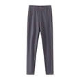 thumbnail image 7 of TIREOW Girls High Elasticity Leggings Stretch Snug Fitting Imitation Denim Leggings Pants Elastic Waist Sports Yoga Tight Pants, 7 of 7