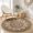 Color 2, variant on SPXUBZ Round Velvet Area Rug Vintage Khaki Coffee Oriental Circular Floor Mat Soft Medallion Accent Carpet for Bedroom Living Room Boho Home Decor Non-Slip Washable Throw Rugs