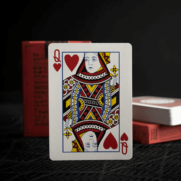 Smoke & Mirrors Anniversary Rouge Edition Playing Cards