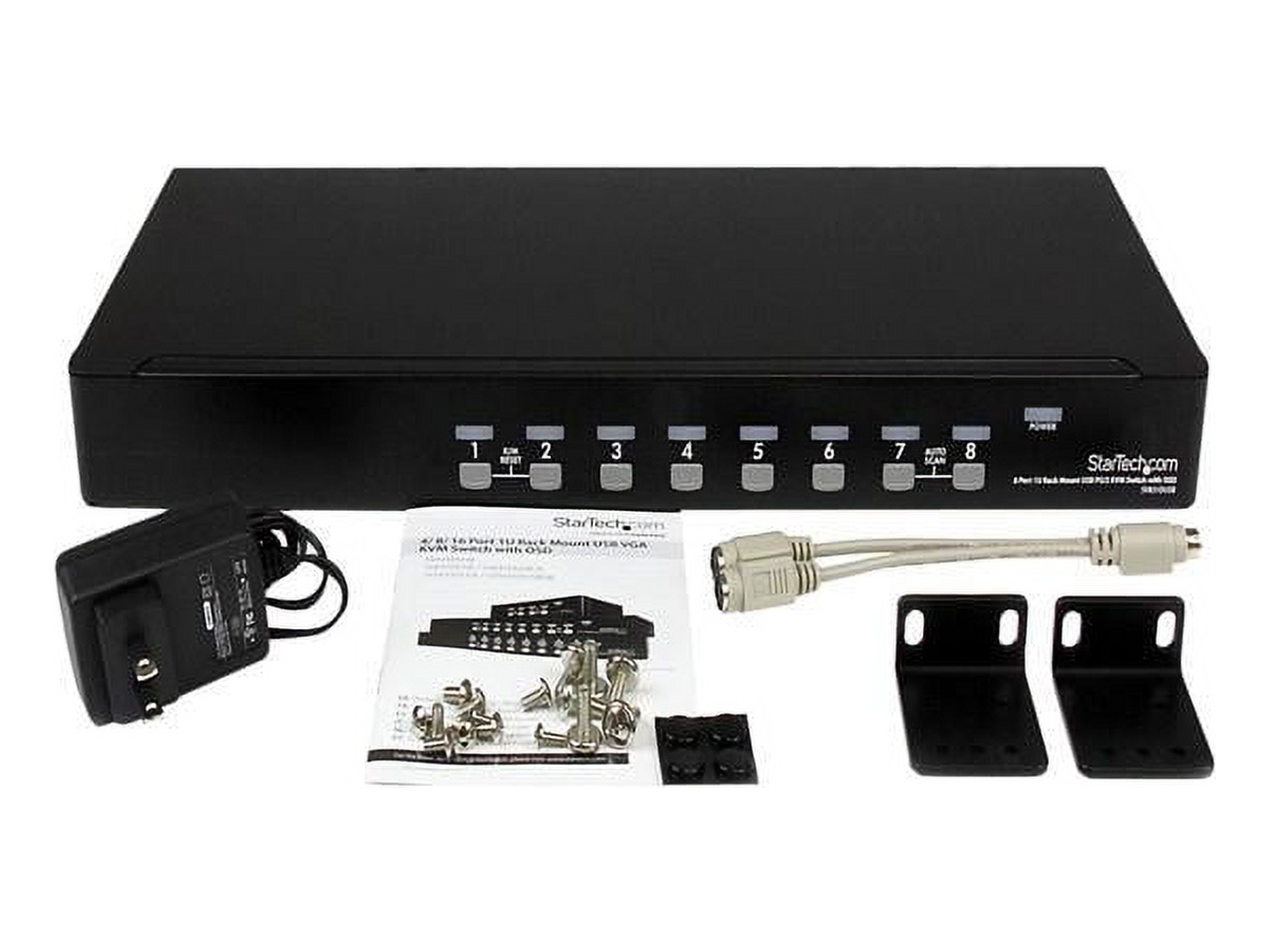 StarTech SV831DUSB StarView USB Console KVM Switch with OSD