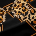 thumbnail image 5 of Erosebridal Fashion Women Letter A Theme Black Out Curtains,Kids Leopard Print Bows Curtains Pack of 2 (42x63 Each) For Cheetah Lovers, 5 of 7