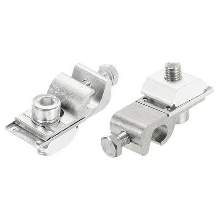 

Uxcell Solar Panel Bolt On Coupling Earthing Ground Lug Solar Earthing Ground Clip M6 with Lay in Lug 2 Pack