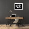 thumbnail image 3 of Jaynes Gallery 32x25 White Modern Wood Framed Museum Art Print Titled - Oregon Abstract of black and white photograph, 3 of 4