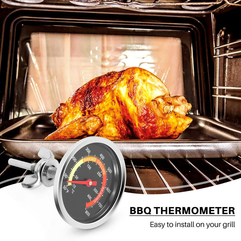 Meat BBQ Thermometer Pizza Oven Thermometer Grilling Smoker