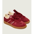thumbnail image 2 of Tenis Tommy Hilfiger Suede Skater Gamuza Mujer Tinto, 2 of 5