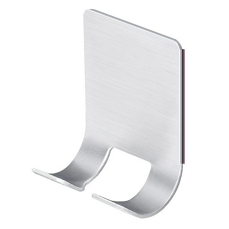 8pcs Stainless Steel Shelf Razor Stand Wall Razor Holder Shower