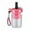 Red, variant on Portable Water Bottle with Built-in Filter, Ergonomic Non-Slip Handle, and Leak-Proof Lid - Ideal for Outdoor Sports and Travel
