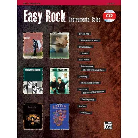 Easy Rock Instrumentals, Level 1: Alto Sax