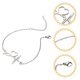 thumbnail image 4 of Mujeres brazalete geométrico simple pulsera de latido joyas de amistad para mujeres, 4 of 6