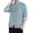 Green, variant on Mens Polo Retro Short Sleeved Tang Plate Buckle Hanfu Mens Athletic Tops,Blue,XL