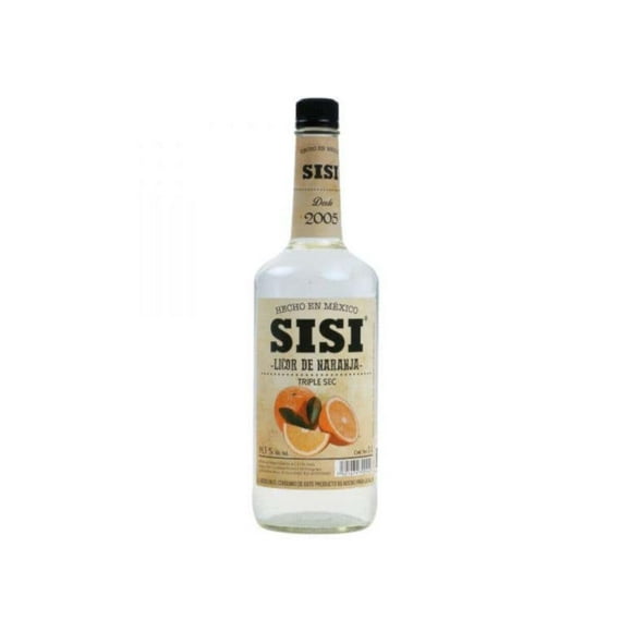 Paquete de 3 Licor Sisi Naranja Triple Sec 1 L