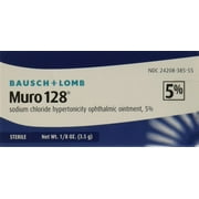 Muro 128 Bausch and Lomb 5 % Ointment, 0.12 Ounce
