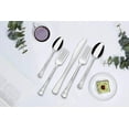 thumbnail image 3 of Lorena 20-Piece Stainless Steel Silverware Flatware Cutlery Set, Service for 4, Abra, 3 of 7