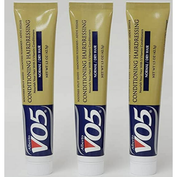 Vo5 Conditioning Hairdress Normal/Dry Hair 1.5 Ounce Tube (44ml) (3 Pack)