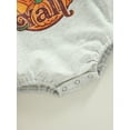 thumbnail image 6 of Newborn Baby Girl Boy Halloween Outfit Crewneck Sweatshirt Romper Long Sleeve Pumpkin Oversized Sweater Top Fall Clothes, 6 of 7