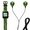 Black/Green Alien, variant on 2 Kids Boys Green Dinosaur Smartwatch & Earbuds Set