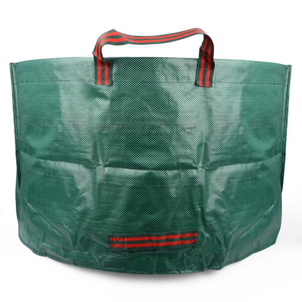 Durable PP Garden Leaves Bag Reusable Yard Leaf Weeds Grass Container