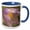 Blue/White, variant on 3drose, Mt, Pine Butte Guest Ranch. Crab Spider - Us27 Bja0040 - Jaynes Gallery, 11oz Mug
