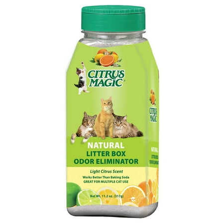 Citrus Magic, Litter Box Odor Eliminator, Fresh Citrus, 11.2 oz (Best Litter Box Odor Eliminator)