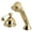 Polished Brass, variant on Kingston Brass KSK3357PLTR Deck Mount Hand Shower with Diverter for Roman Tub Faucet, Brushed Brass