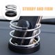 thumbnail image 5 of 2 portavasos para coche con resortes, organizador frontal para vasos, botellas, bebidas y latas, 5 of 7