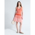 thumbnail image 2 of Free Assembly Women's and Women's Plus Ruffle Hem Knit Tank Top, Sizes XS-4X, 2 of 5