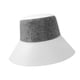 thumbnail image 3 of Sombrero de sauna Accesorios de sauna Protege cabello del sobrecalentamiento Durabilidad Regalo portátil Ligero Protección para cabello Cómodo Estilo A gris blanco, 3 of 8