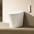 thumbnail image 4 of R&T E16 Smart Toilet with Bidet Build in, One Piece Modern Toilet for Bathroom, Elongated Tankless Tolilets with Auto Flush, Night Light, Heated Seat, Warm Water, Air Dryer, Deodorization, 4 of 20