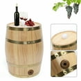 thumbnail image 5 of 10L Pine Wood Barrel for Wine/Whiskey Storage, Upright Only, 5 of 11