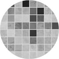 thumbnail image 1 of Ahgly Company Indoor Round Patterned Gray Area Rugs, 3' Round, 1 of 1
