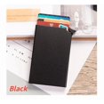 thumbnail image 1 of Pop Up Metal Credit Card Holder RFID Blocking Minimal Slim Mens Money Men Pocket, 1 of 7